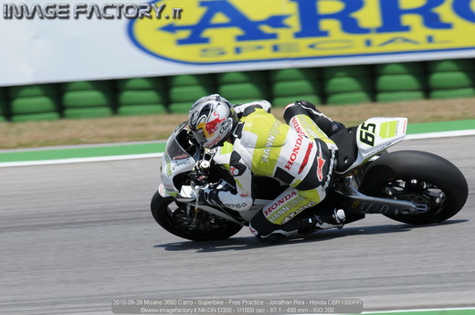 2010-06-26 Misano 3660 Carro - Superbike - Free Practice - Jonathan Rea - Honda CBR1000RR